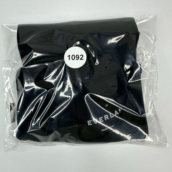 Everlane‎ Women's Black The Ribbed Supima Cotton Crew Neck Tee XS/C26 - Picture 12 of 12